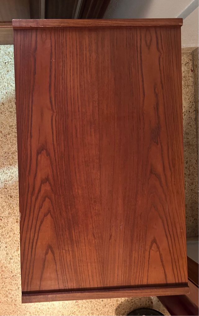 Mueble auxiliar para vinilos de madera