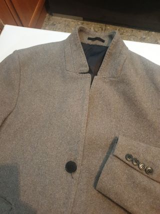 Chaquetón de hombre gris