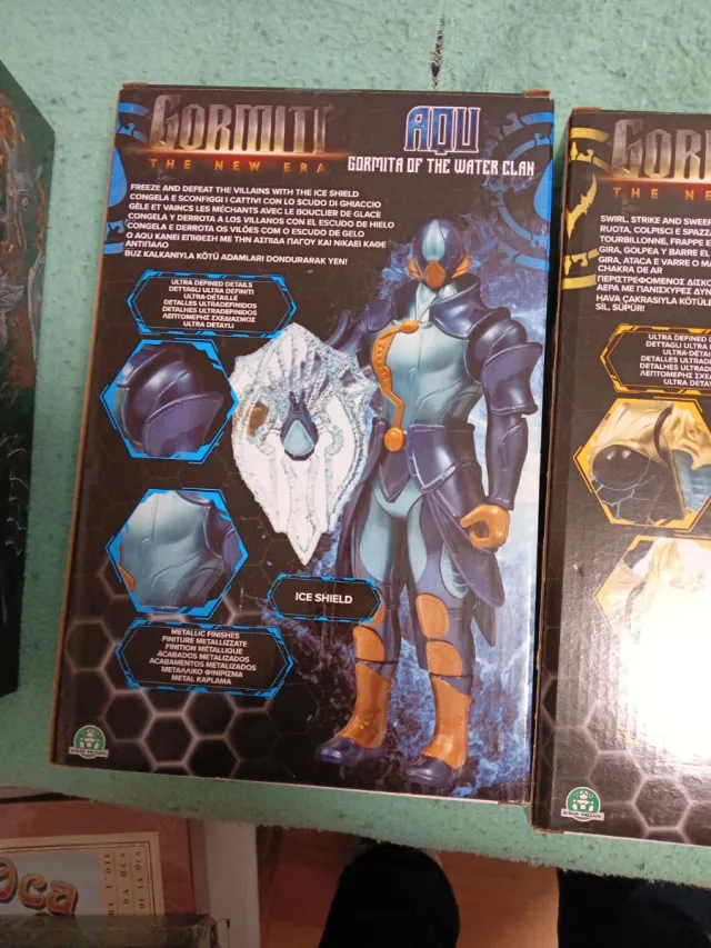 Lote 3 Figuras Gormiti 30cm