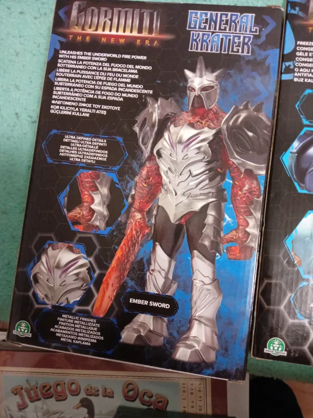 Lote 3 Figuras Gormiti 30cm