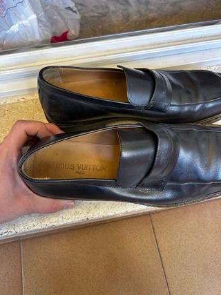 Zapatos Louis Vuitton Talla 44 Negros