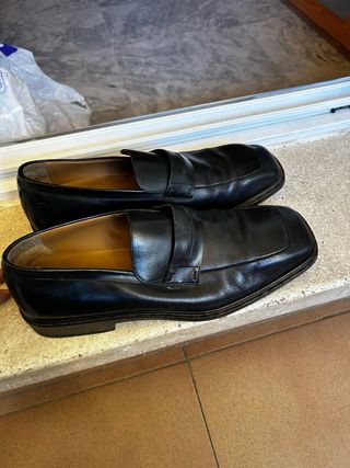 Zapatos Louis Vuitton Talla 44 Negros