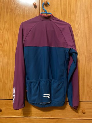 Maillot Finisseur Core Thermal Morado/Azul
