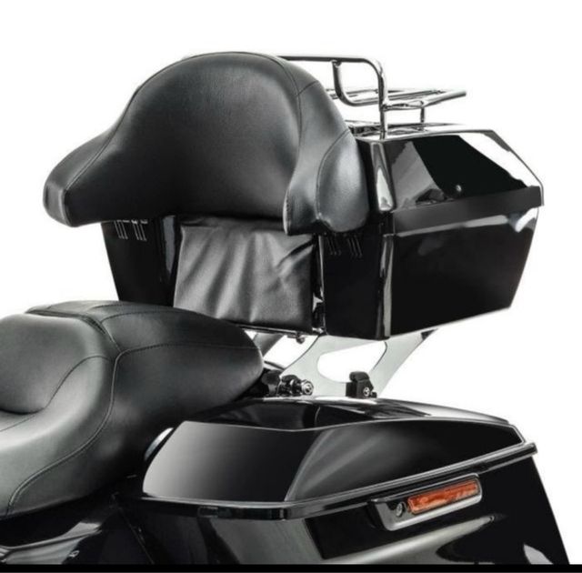 Maletín para moto negro