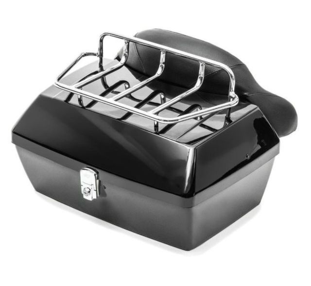 Maletín para moto negro