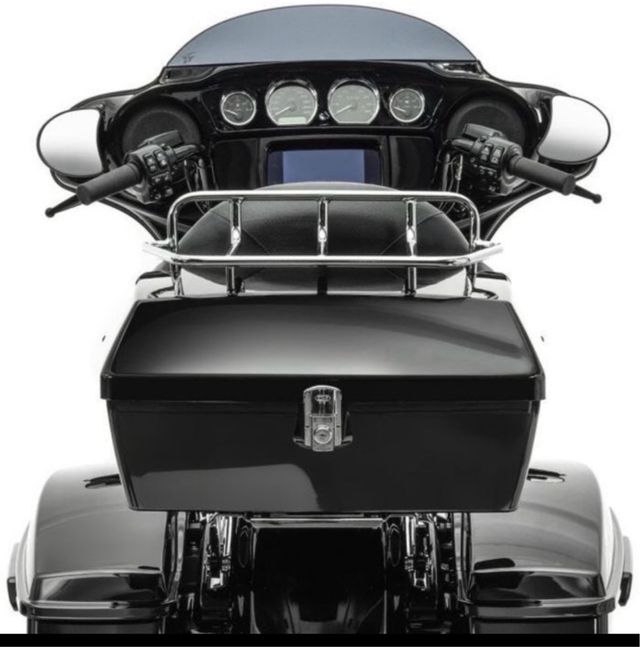 Maletín para moto negro