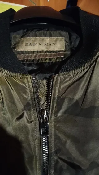 Cazadora bomber camuflaje