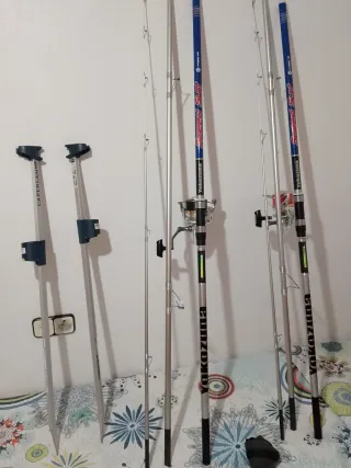 Lote 2 cañas de pescar Yokozuma