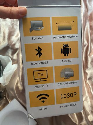 Proyector Amazon Nuevo Negron El proyector 4K adm