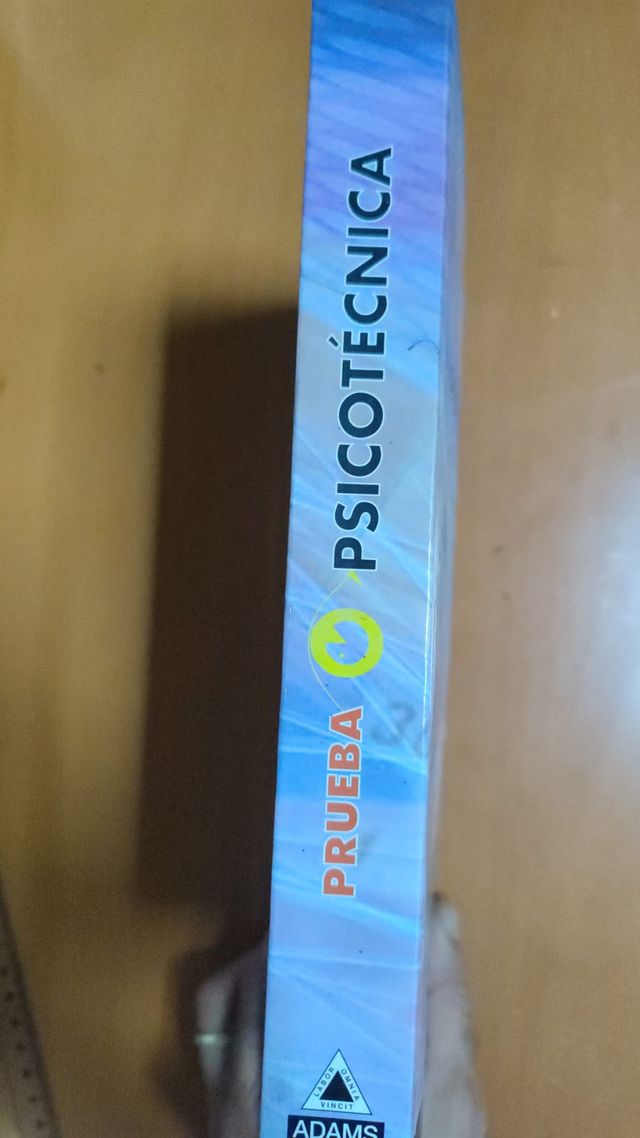 Prueba psicotécnica ADAMS 29 edición