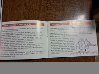 Manuale Gargoyle's per Nintendo Game Boy - Spagnolo