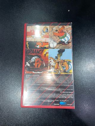 Domovideo VHS Asterix e Cleopatra con sigillo