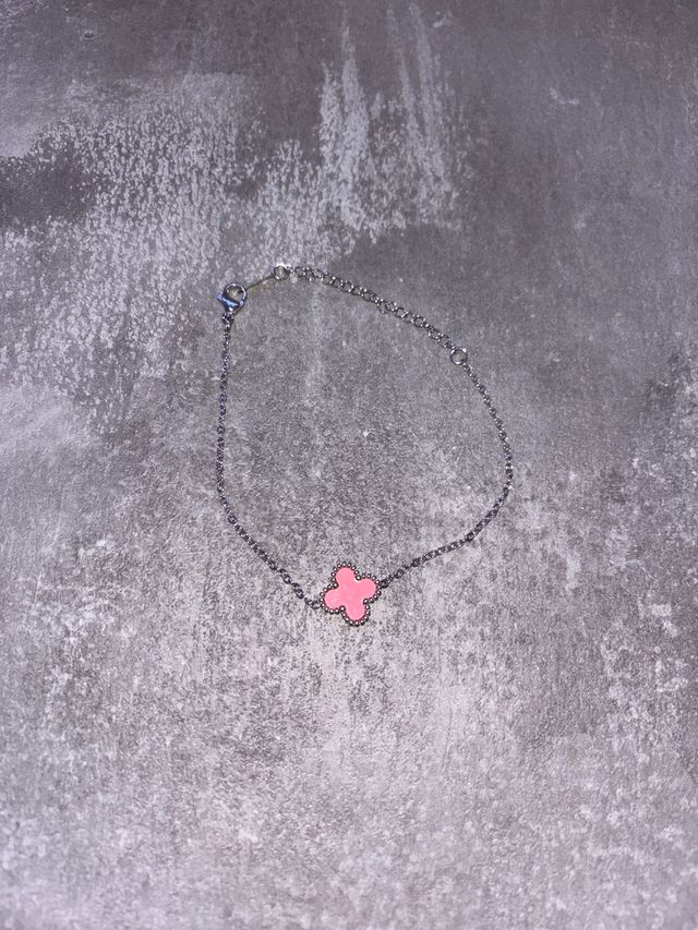 Pulsera Van Cleef & Arpels Rosa Plata