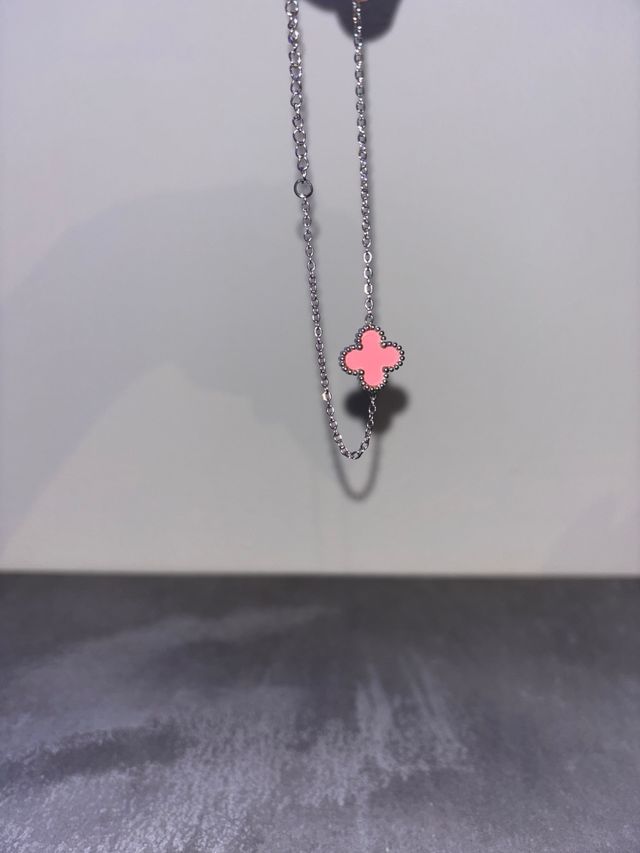 Pulsera Van Cleef & Arpels Rosa Plata