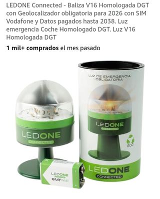 Baliza LEDONE V16 Homologada DGT