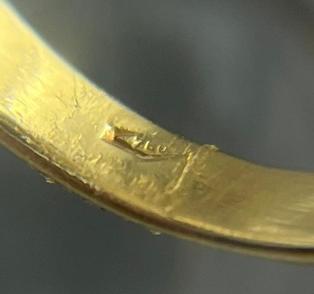 Anillo Oro 18K 3.5gr T15