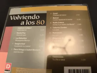 CD Volviendo a los 80 - Ole Ole