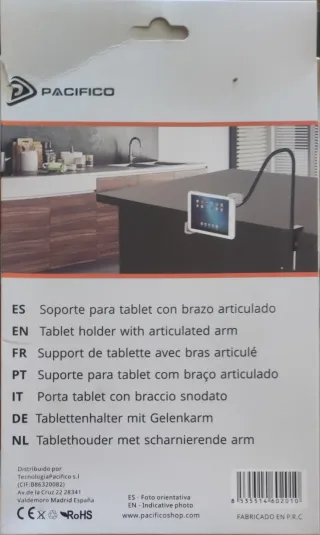 Soporte Tablet Pacífico NP-S201 Brazo Extensible