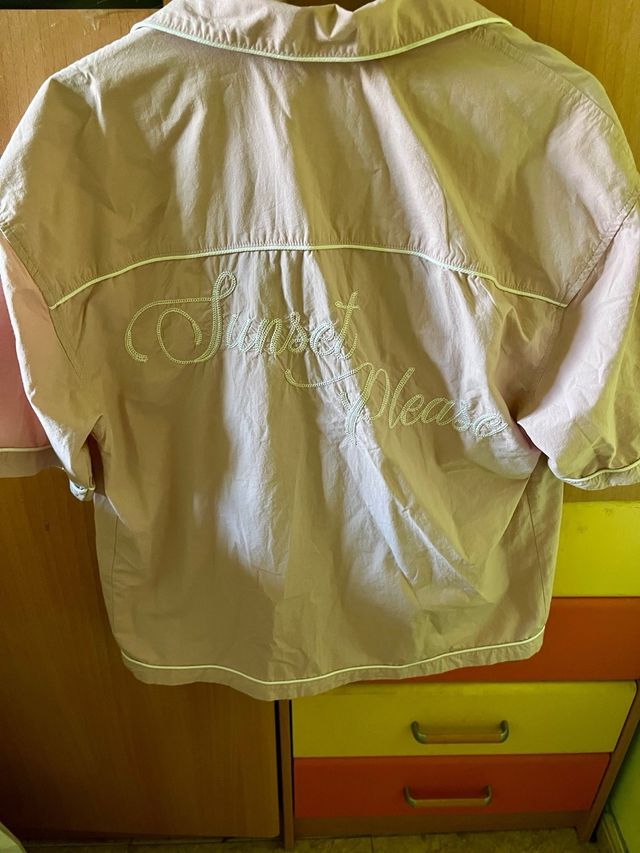 Camisa rosa Pull&Bear