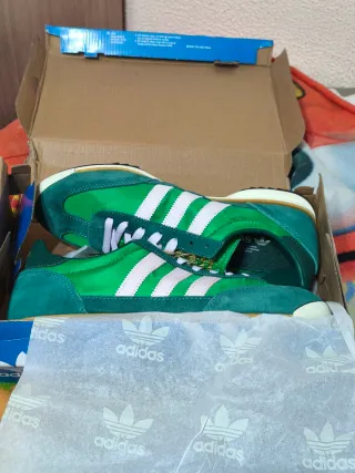Adidas SL Hombre Verde Blanco