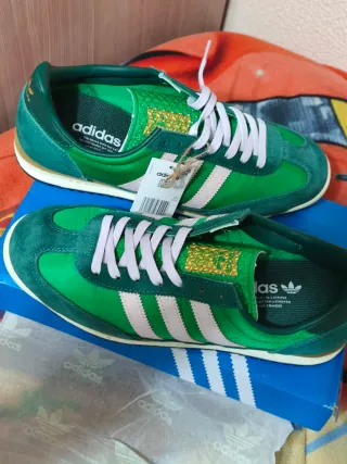 Adidas SL Hombre Verde Blanco