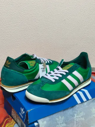 Adidas SL Hombre Verde Blanco