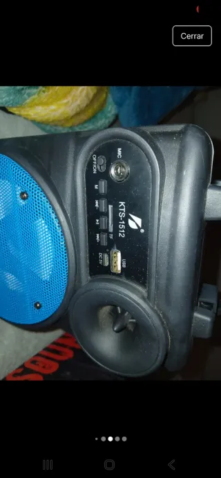 Altavoz Bluetooth con micrófono