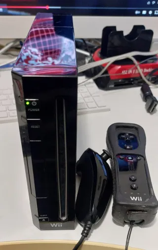 Nintendo Wii Negra + Juegos