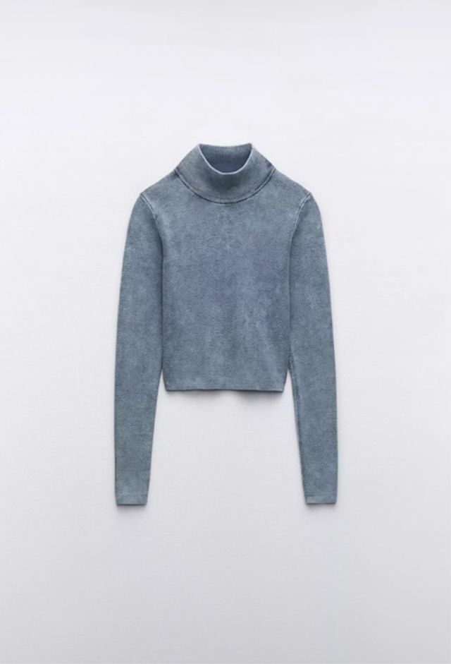 Top Zara efecto lavado