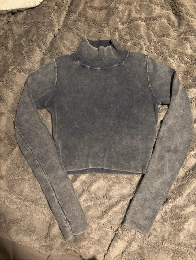 Top Zara efecto lavado