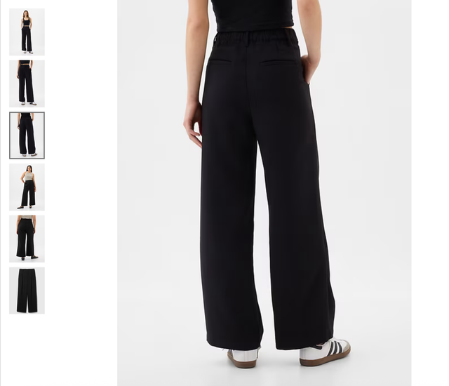 Pantalones GAP Negros Trousers