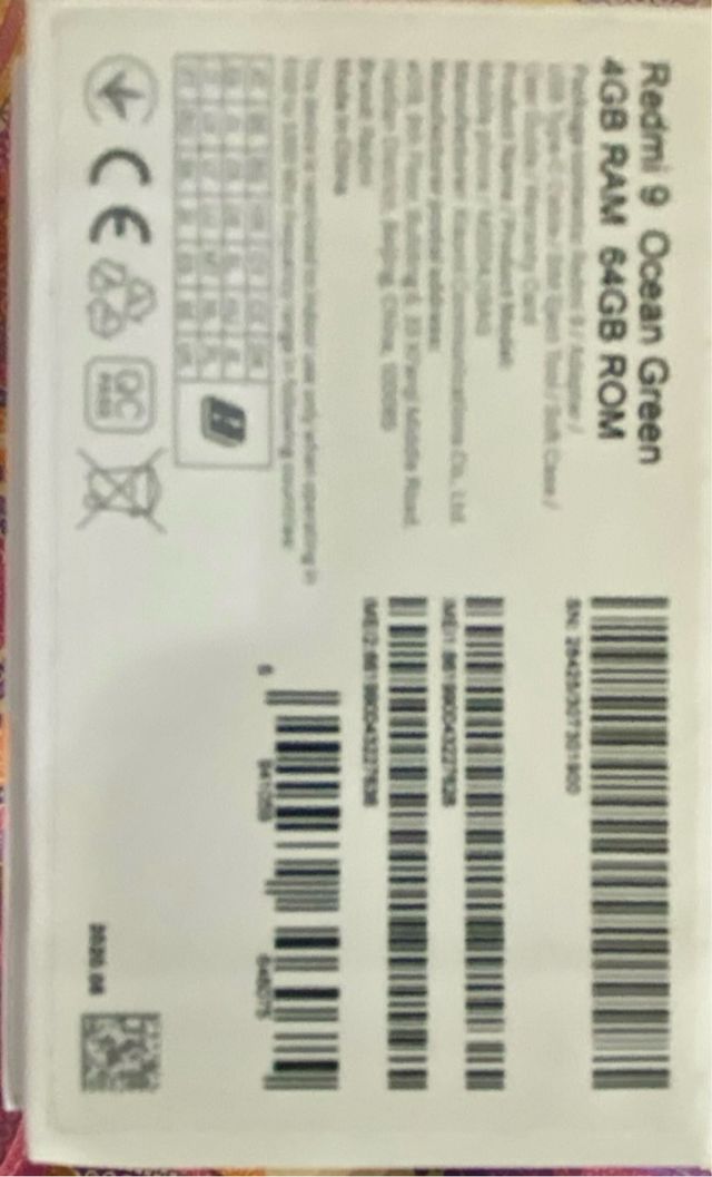 Xiaomi Redmi 9 Azul/Morado