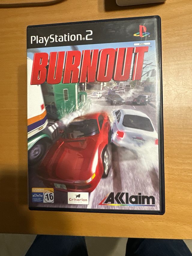 Burnout 1 PS2 (PlayStation 2) Carreras
