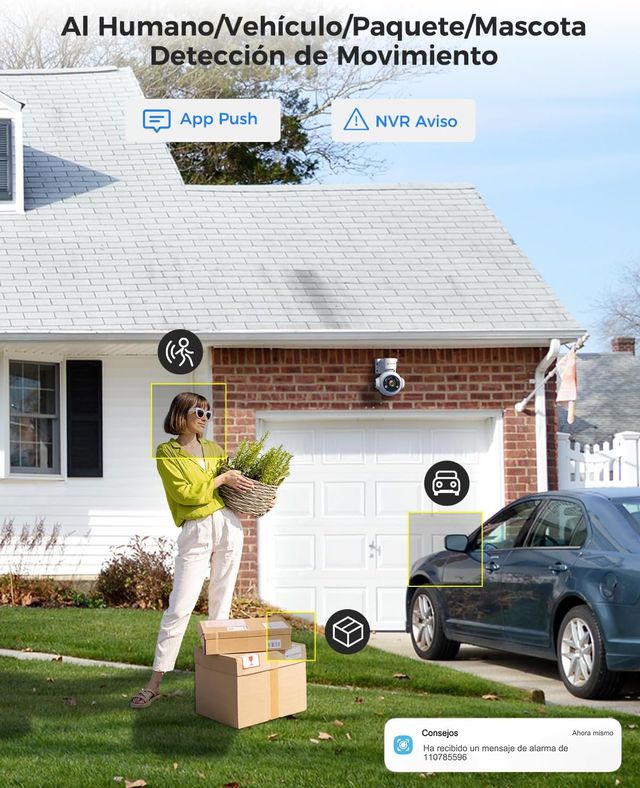 Kit 4 Cámaras Vigilancia 4K PoE COCOCAM