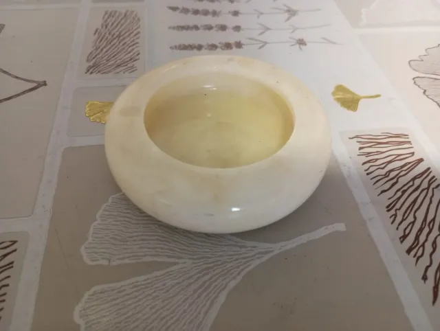 Piccolo portacenere in alabastro