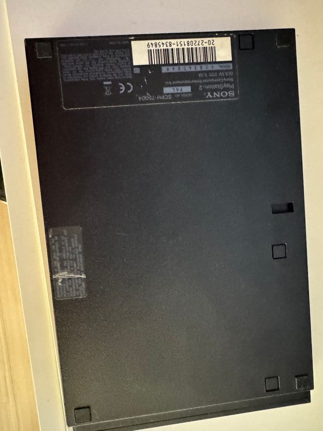 Consola PlayStation 2 PS2 Negra