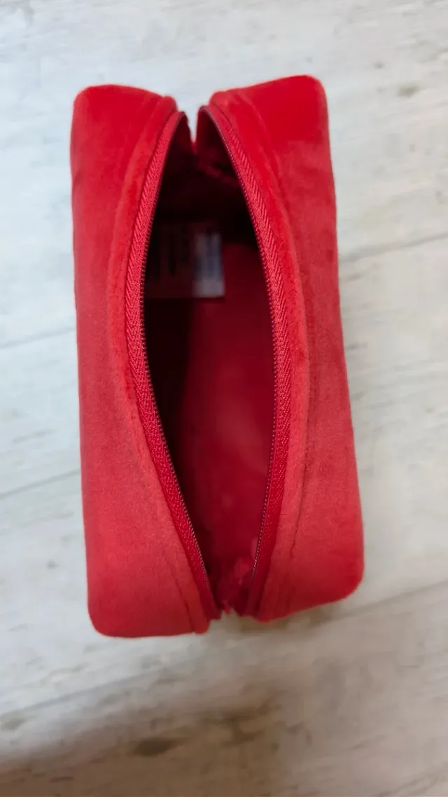 Neceser Clarins Terciopelo Rojo