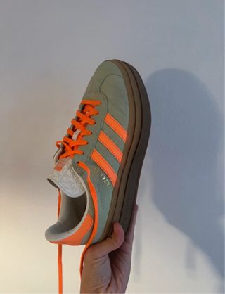 Adidas Gazelle Verde y Naranja