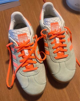 Adidas Gazelle Verde y Naranja