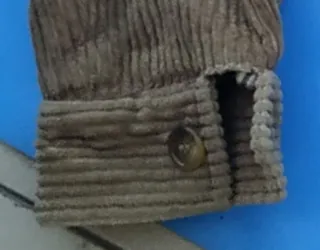 Chaqueta de pana marrón talla L