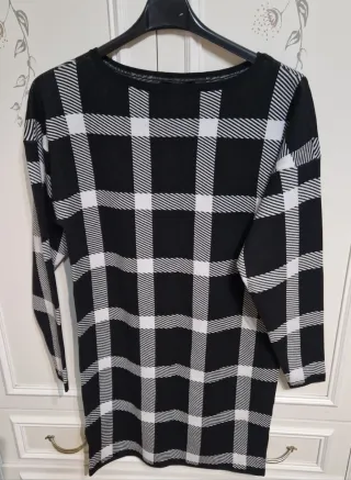 Vestito donna invernale fantasia quadri