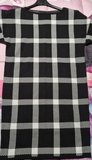 Vestito donna invernale fantasia quadri