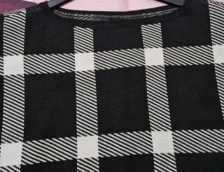 Vestito donna invernale fantasia quadri