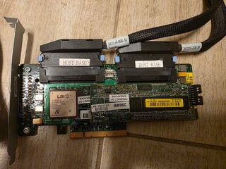 Scheda HP Smart Array SCSI 256MB cache con cavi