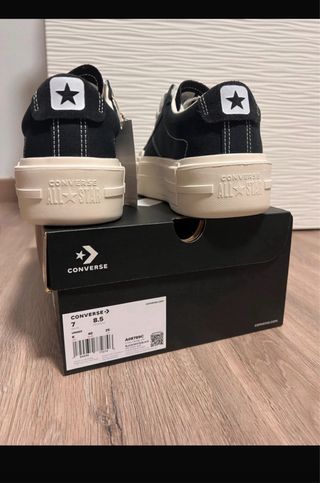 Converse Plataforma Negras Plataforma