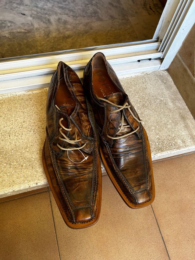 Zapatos Psyco Italia Marrones sin estrenar
