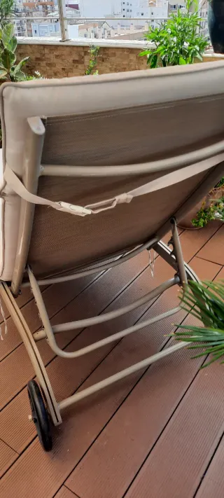 Tumbona El Corte Inglés Beige