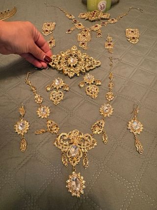 Juego de Joyería Tiaras y Collares