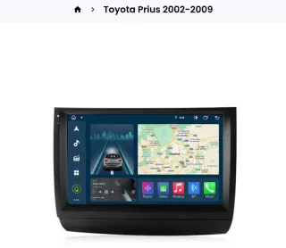 B.FRIDAY!Pantalla 9 Toyota Prius 2002-2009 4+32GB.