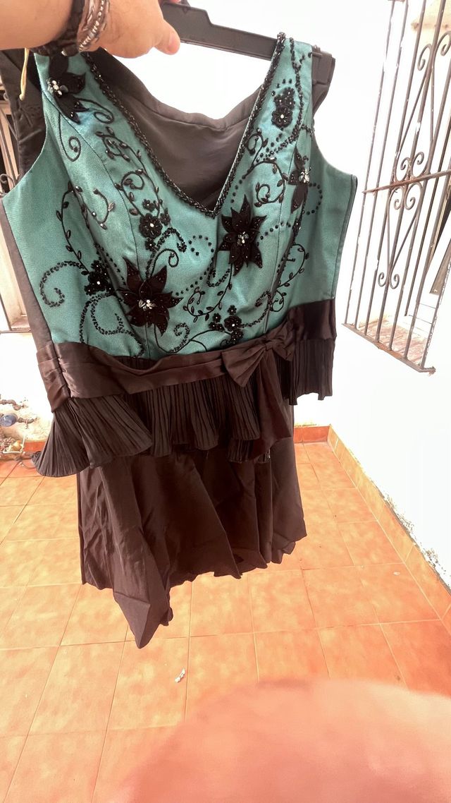 Traje de fiesta una puesta